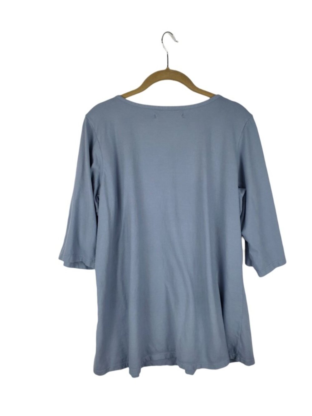 Blue Fish Clothing Sunny Day Top Summer Blue Bell Seam 3/4 Size 1 Womens M - Picture 2 of 8